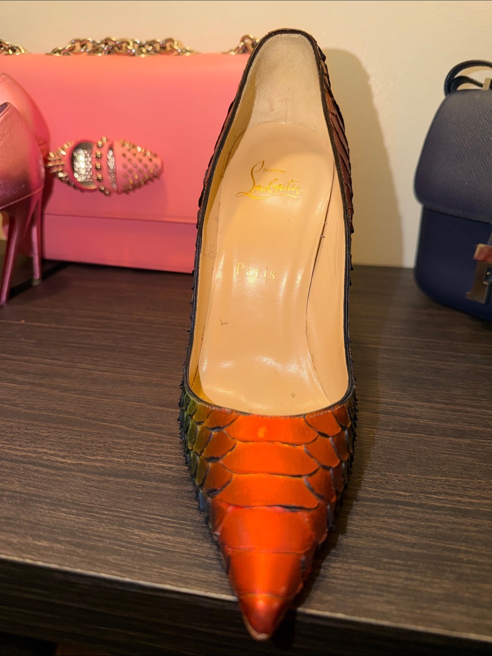 Louboutin Rainbow 🌈 Python So Kate - Picture 6 of 11